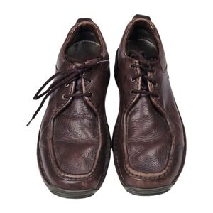 Red Wings 4041 Brown Leather Moc Toe Oxford Shoes‎ Men's Size 11D Lace Up